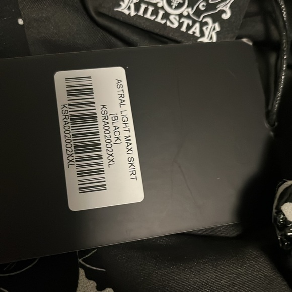 XXL high low killstar skirt - Picture 3 of 4